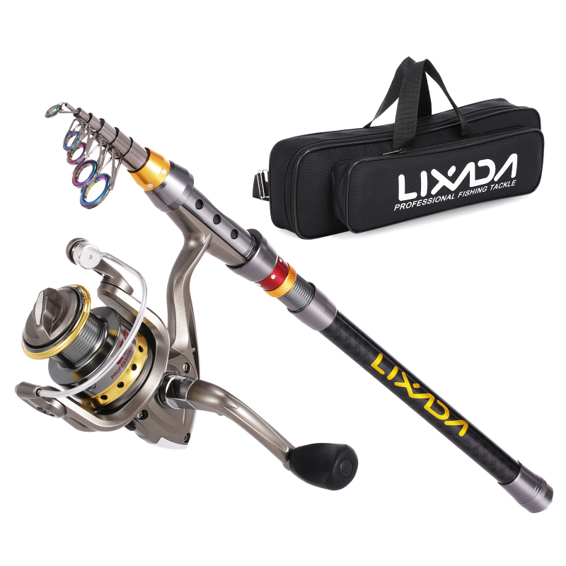 Fishing Rod Surf - Lixada Telescopic Fishing Rod and Reel