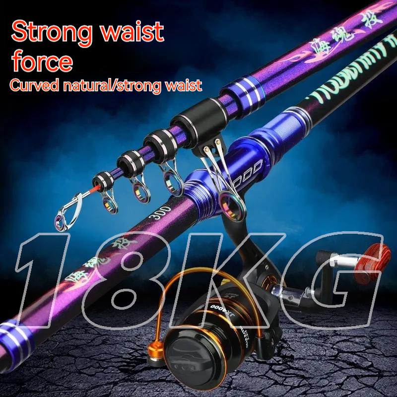 Fishing Rod Surf - Ultra Hard Fishing Rods 2.1-4.5m Throwing