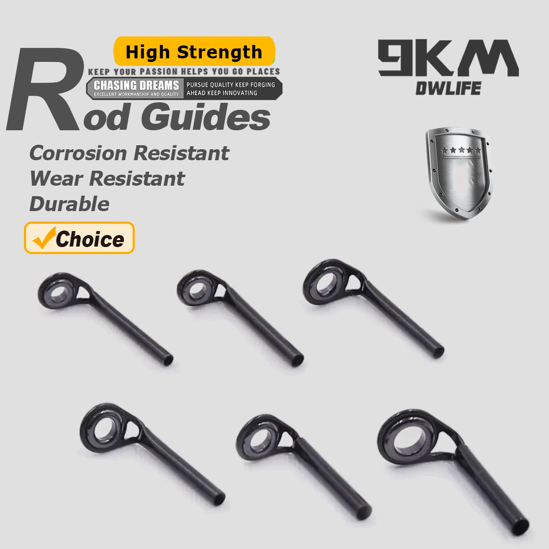 Fishing Rod Guides 5~10pcs MKT - Fishing Rod Guide Replacement review and price