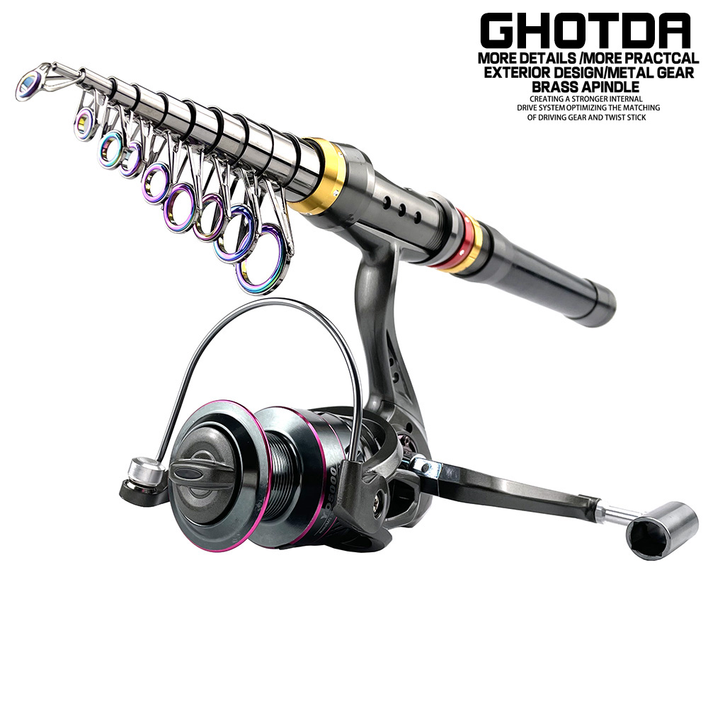 1.8-3.6m Carbon Fiber Spinning - Fishing Rod Surf review and price
