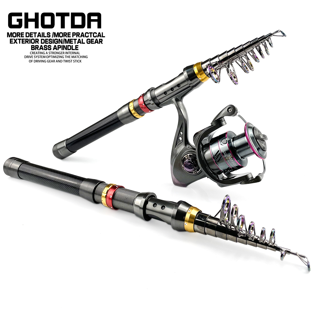1.8-3.6m Carbon Fiber Spinning - Fishing Rod Surf review and price