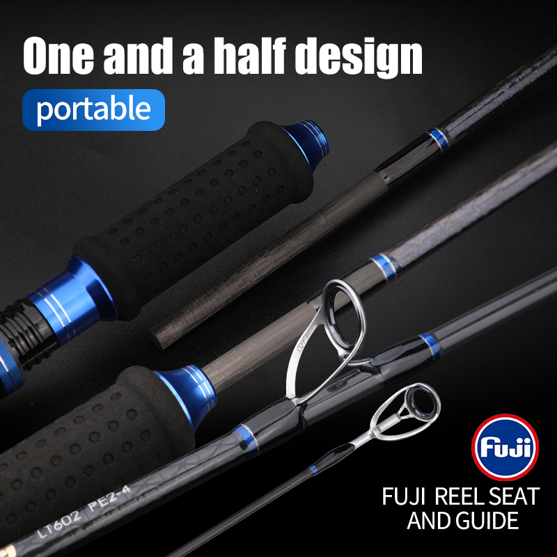 ROLLFISH Premium 2-Section Car - Fishing Rod Surf review and price