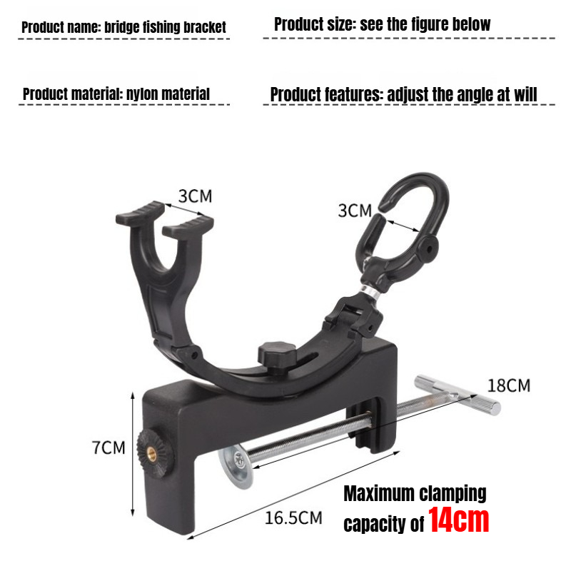 360° Rotating Adjustable Heavy - Fishing Rod Travel review and price