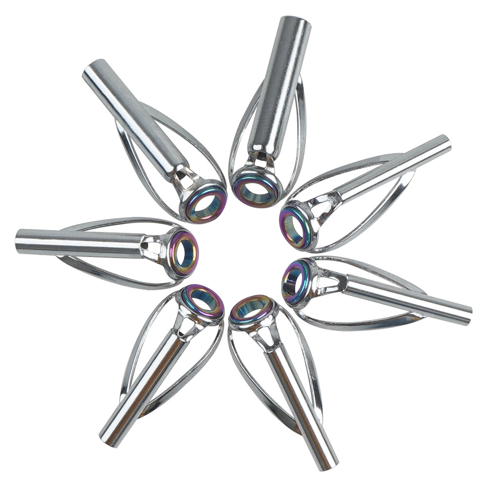 10Pcs Fishing Rod Guide Tips R - Fishing Rod Guide Replacement review and price