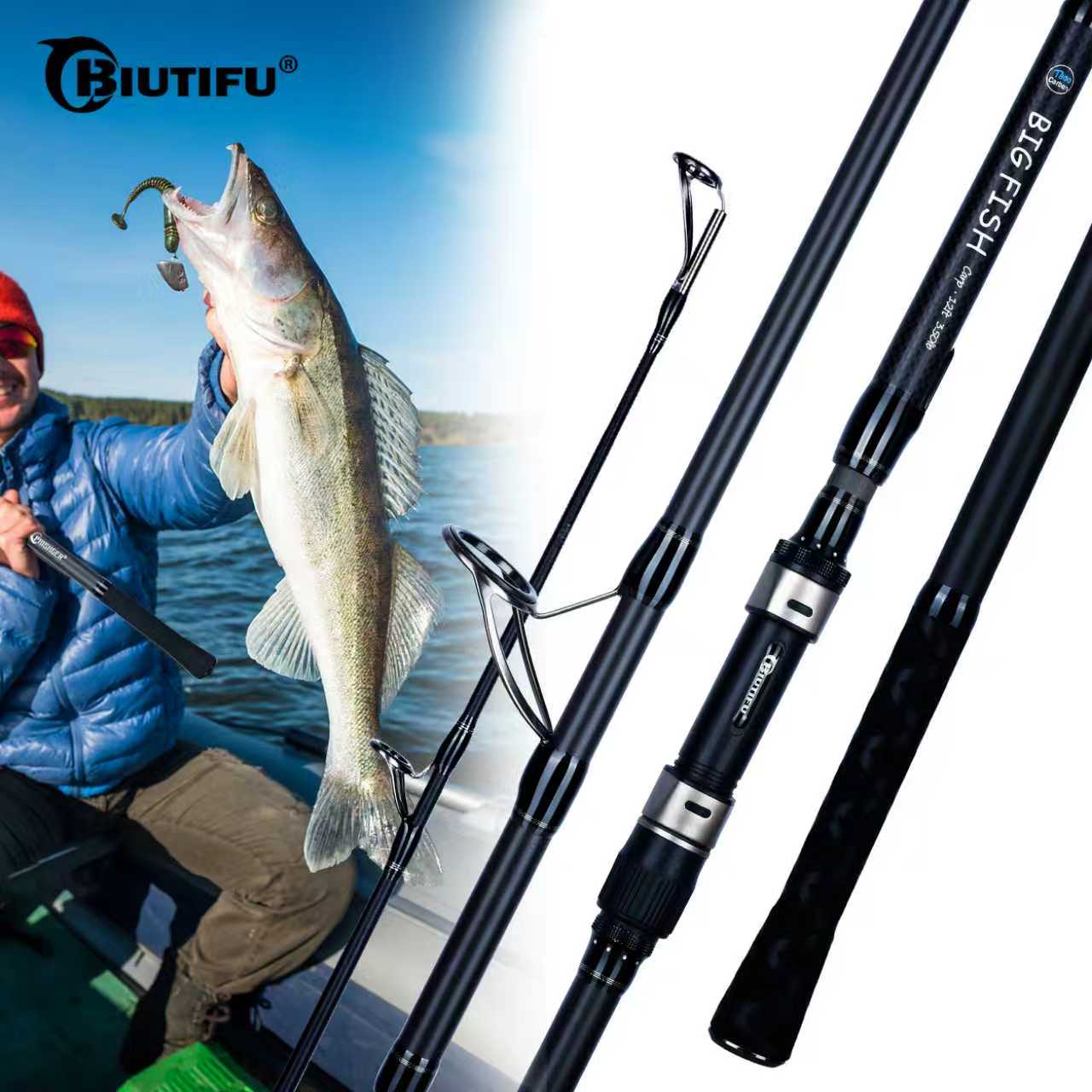 BIUTIFU BIGFISH Carp Surfcasti - Fishing Rod Surf review and price
