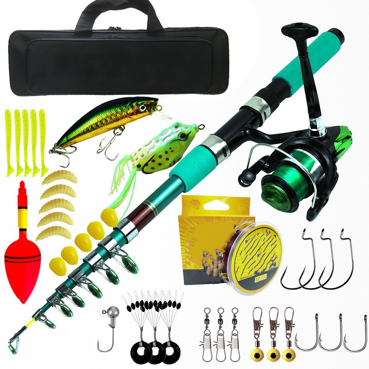Portable Ultralight Carp Teles - Fishing Rod Combo review and price